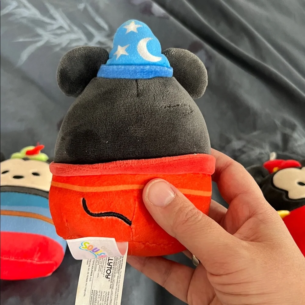 Disney Squishmallows 3 Mickeys from Through the Years Collection
